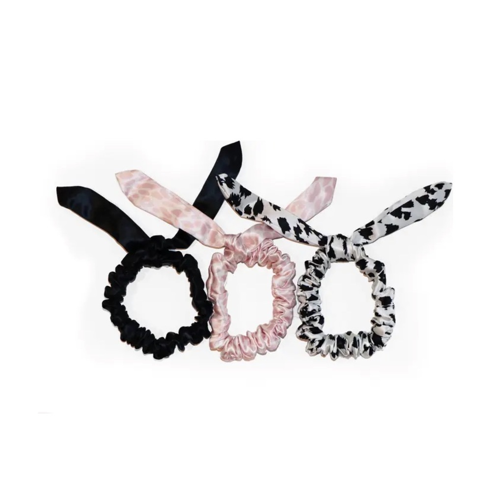 Slip Pure Silk 3-Pack Bunny Hair Ties